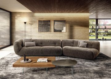 Comfortable Enveloping Couch: Happening Sofa by Lago - view 2