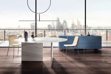 Stratum XGlass Table: Sculptural & Eco-Friendly Design by Lago - view 2