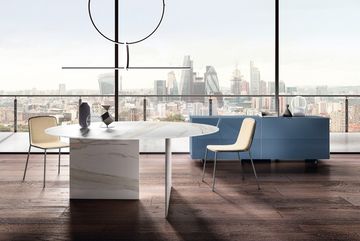 Stratum XGlass Table: Sculptural & Eco-Friendly Design by Lago - view 5