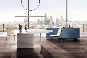 Stratum XGlass Table: Sculptural & Eco-Friendly Design by Lago - view 4