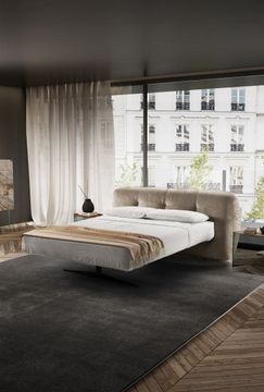 Bounty Bed: Comfort with Padded Headboard by Lago - view 8