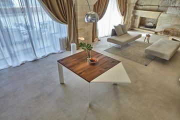 Loto Extendible Square Table: Kitchen/Dining by Lago - view 3
