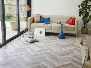Washed Salvaged Timber in Large Parquet by Amtico - view 3