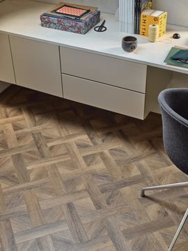 Furrowed Oak in Basket Weave by Amtico - view 5