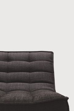 N701 modular sofa - Dark Grey - 140 x 91 x 76 cm (10121432) by Ethnicraft - view 4