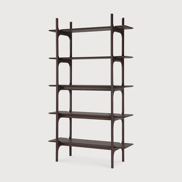 PI rack - Dark Brown - 110 x 39 x 187 cm (10135061) by Ethnicraft - view 2