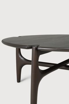 PI coffee table - Dark Brown - 80 x 80 x 35 cm (10135013) by Ethnicraft - view 3