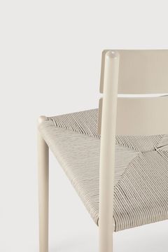 Elin outdoor dining chair - Sand - 45 x 51 x 84 cm (10160573) by Ethnicraft - view 6
