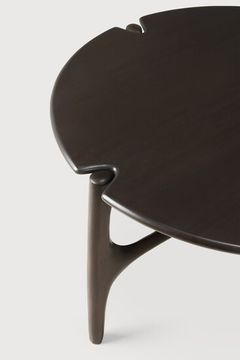 PI coffee table - Dark Brown - 80 x 80 x 35 cm (10135013) by Ethnicraft - view 4
