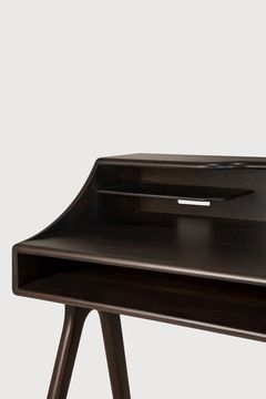 Flow desk - Rose brown - 140 x 55 x 95 cm (10135089) by Ethnicraft - view 7