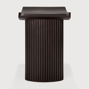 Roller Max stool - Dark Brown - 48 x 35 x 49 cm (10135030) by Ethnicraft - view 3
