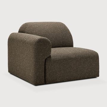 Bulky modular sofa - Cedar - 95 x 95 x 75 cm (10121439) by Ethnicraft - view 2