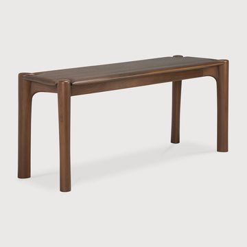 PI bench - Brown - 126 x 35 x 46 cm (10111551) by Ethnicraft - view 2