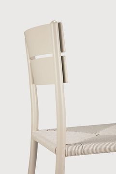 Elin outdoor dining chair - Sand - 45 x 51 x 84 cm (10160573) by Ethnicraft - view 5
