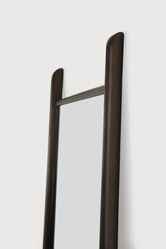 PI floor mirror - Dark Brown - 55 x 5 x 190 cm (10129781) by Ethnicraft - view 3