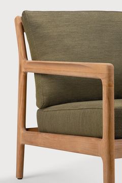 Jack outdoor lounge chair - Natural, Green - 76 x 90 x 74 cm (10S10431) by Ethnicraft - view 7