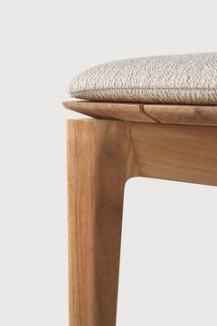 Bok outdoor bench - Natural - 162 x 35 x 49 cm (10S10388) by Ethnicraft - view 4