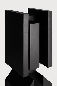 False Idol #6 - Black - 18 x 18 x 60 cm (10127144) by Ethnicraft - view 4