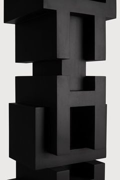 False Idol #4 - Black - 18 x 18 x 60 cm (10127138) by Ethnicraft - view 4