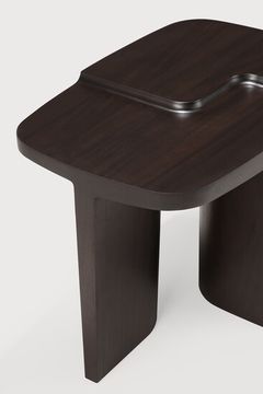 Brutalist side table - Rose brown - 60 x 40 x 45 cm (10135160) by Ethnicraft - view 4