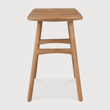 Osso outdoor stool - Natural - 50 x 33 x 49 cm (10110288) by Ethnicraft - view 3