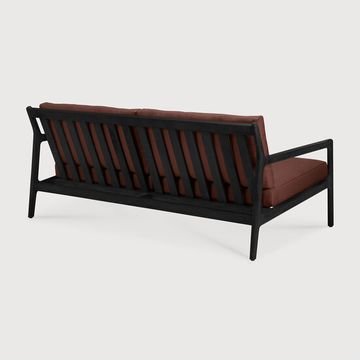 Jack outdoor sofa - Black, Burgundy - 180 x 90 x 74 cm (10S10436) by Ethnicraft - view 3