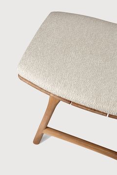 Osso outdoor stool - Natural - 50 x 33 x 51 cm (10S10358) by Ethnicraft - view 5