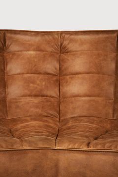 N701 modular sofa - Old Saddle - 120 x 120 x 76 cm (10120079) by Ethnicraft - view 5