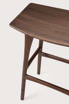 Osso bar stool - Brown - 57 x 33 x 80 cm (10110179) by Ethnicraft - view 4