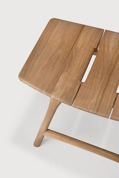 Osso outdoor stool - Natural - 50 x 33 x 49 cm (10110288) by Ethnicraft - view 5