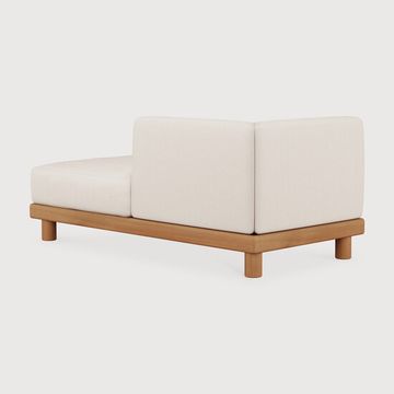 Monocle outdoor modular sofa - Natural - 166 x 83 x 72 cm (10S10415) by Ethnicraft - view 5
