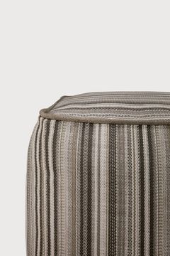 Zahara outdoor pouf - Grey - 50 x 50 x 45 cm (10120183) by Ethnicraft - view 4