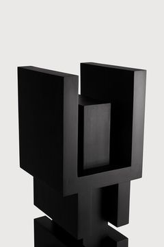 False Idol #4 - Black - 18 x 18 x 60 cm (10127138) by Ethnicraft - view 3