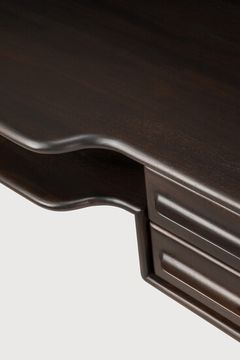 Flow desk - Rose brown - 140 x 55 x 95 cm (10135089) by Ethnicraft - view 6
