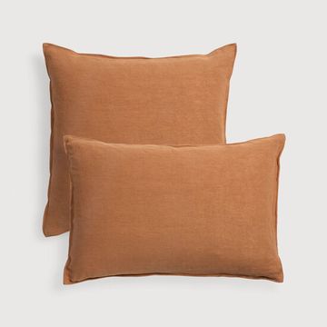 Lin cushion - Cinnamon - 60 x 40 x 15 cm (10S21318) by Ethnicraft - view 4