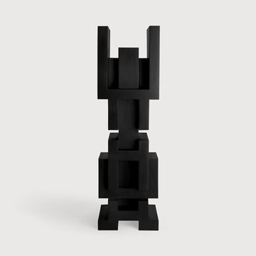 False Idol #4 - Black - 18 x 18 x 60 cm (10127138) by Ethnicraft - view 2