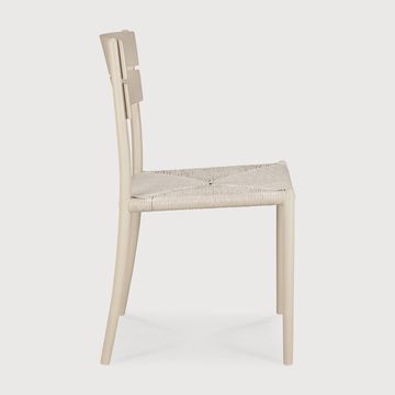 Elin outdoor dining chair - Sand - 45 x 51 x 84 cm (10160573) by Ethnicraft - view 3