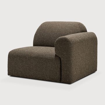 Bulky modular sofa - Cedar - 95 x 95 x 75 cm (10121438) by Ethnicraft - view 2