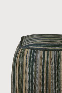Zahara outdoor pouf - Blue - 50 x 50 x 45 cm (10120182) by Ethnicraft - view 4