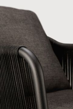 Capitan outdoor dining chair - Dark Bronze - 59 x 64 x 75 cm (10S60222) by Ethnicraft - view 8