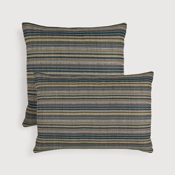 Zahara Stripes outdoor cushion cover - 60 x 40 x 1 cm (10121129) by Ethnicraft - view 4