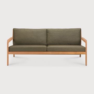 Jack outdoor sofa - Natural, Green - 180 x 90 x 74 cm (10S10435) by Ethnicraft - view 2