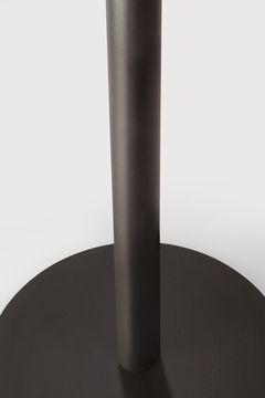 Blend bar table base - Dark Bronze - 45 x 45 x 106 cm (10159243) by Ethnicraft - view 2