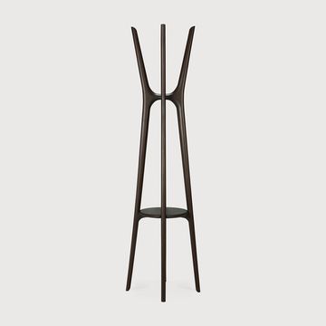 PI coat stand - Dark Brown - 50 x 50 x 184 cm (10129786) by Ethnicraft - view 2
