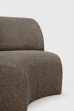 Bulky modular sofa - Cedar - 133 x 133 x 75 cm (10121441) by Ethnicraft - view 4