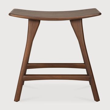 Osso stool - Brown - 50 x 33 x 49 cm (10110177) by Ethnicraft - view 2