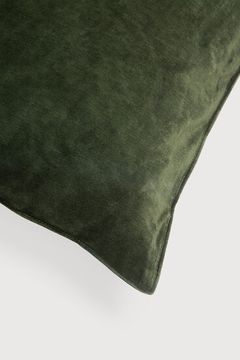 Velvet cushion - Forest - 50 x 50 x 15 cm (10S21309) by Ethnicraft - view 2