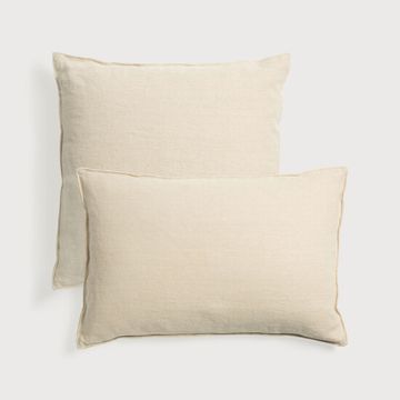 Lin cushion - Sand - 60 x 40 x 15 cm (10S21313) by Ethnicraft - view 4
