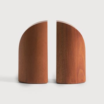 PI book ends - Natural - 9 x 7 x 19 cm (10129770) by Ethnicraft - view 3