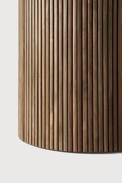 Roller Max outdoor dining table - Light Grey - 90 x 90 x 76 cm (10111215) by Ethnicraft - view 4
